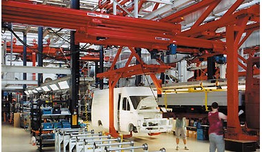 KBK����������s�����ؙC KBK overhanging girder and telescopic girder crane